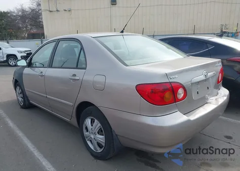 2003 Toyota Corolla Le z USA, uszkodzony, nr VIN 1NXBR32E33Z003699